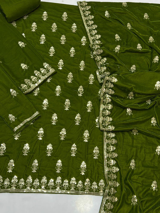 coco by zara shahjahan 3pc velvet emb