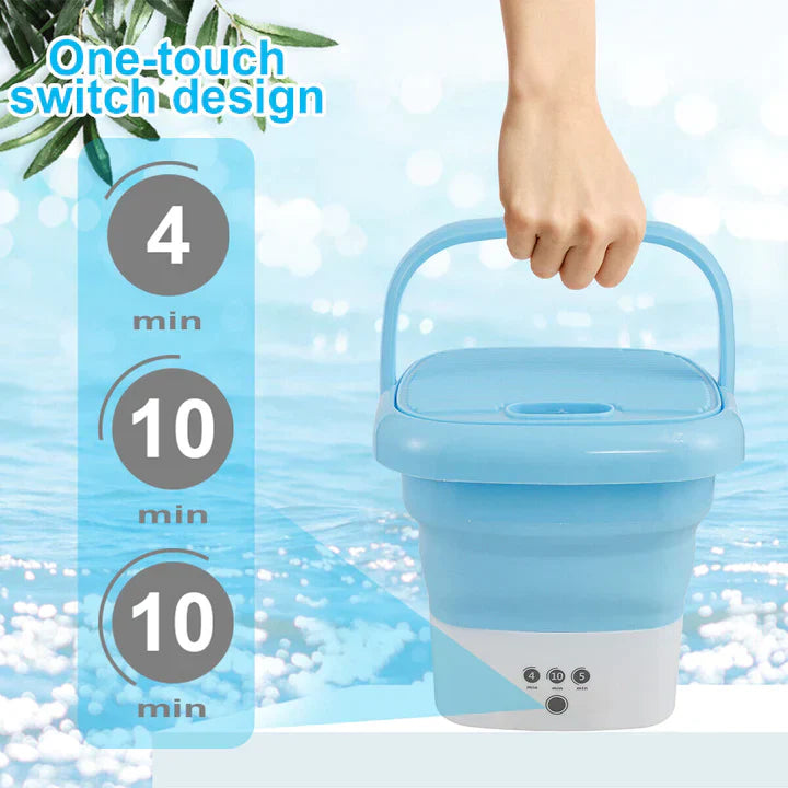 Portable Folding Washing  Machine with Dryer [Free home delivery]